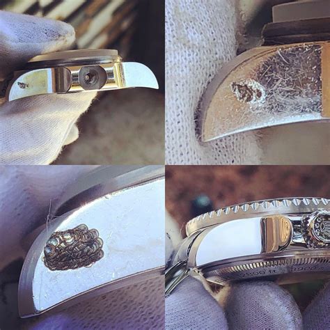 laser welding rolex|Rolex watch dent repair.